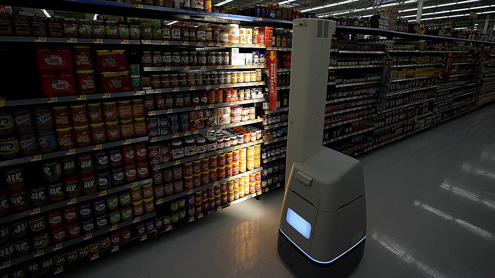 Сеть магазинов Walmart «наймет» на работу роботов