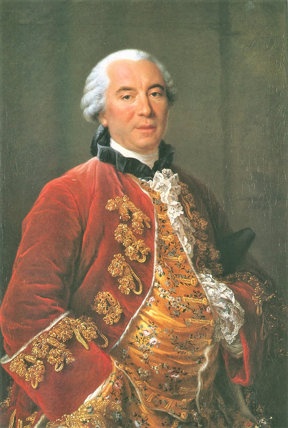 Репродукция портрета Жорж-Луи Леклерк, граф де Бюффон