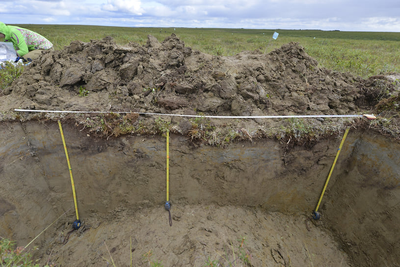 В экспедиции