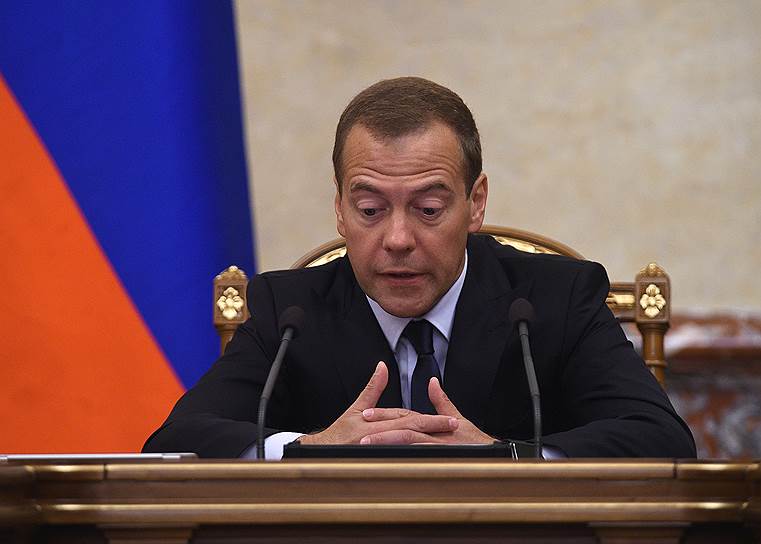 Председатель правительства России Дмитрий Медведев
