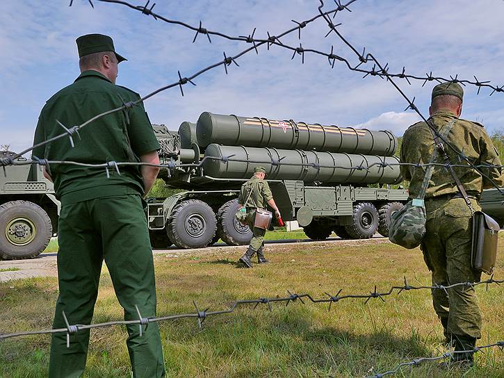 Приведение в боевую готовность комплекса ЗРС С-400 (&quot;Триумф&quot;)