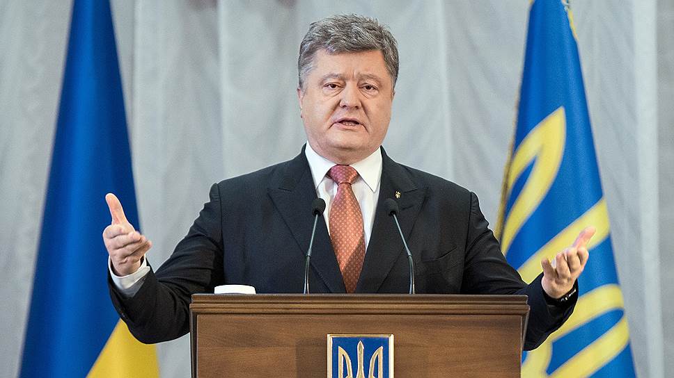 Президент Украины Петр Порошенко 