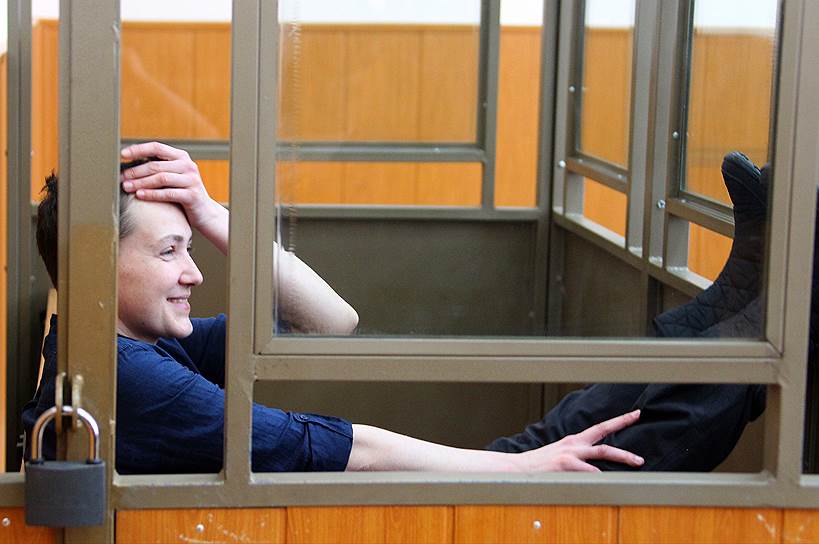 Украинская военнослужащая Надежда Савченко