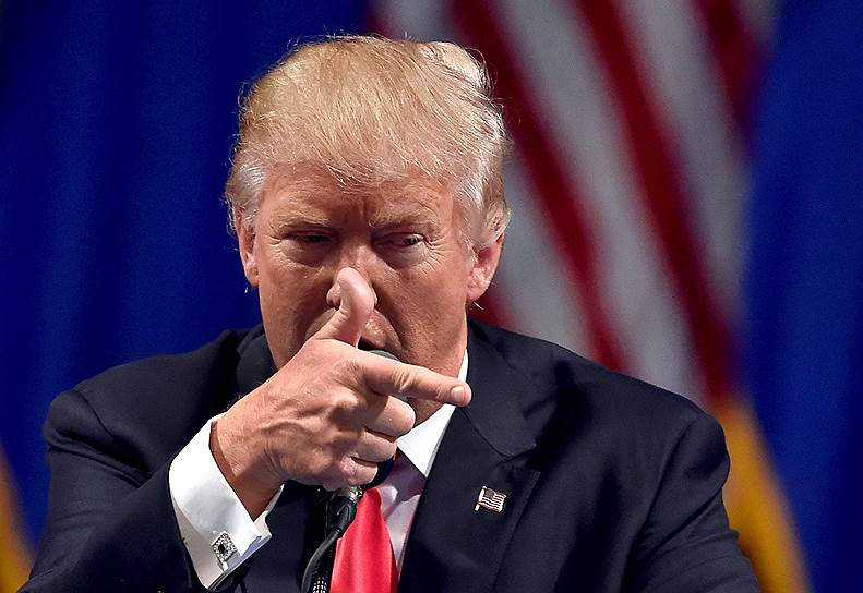 Политик, бизнесмен Дональд Трамп