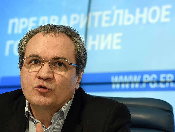 Главный редактор журнала &quot;Эксперт&quot;, директор Института общественного проектирования Валерий Фадеев