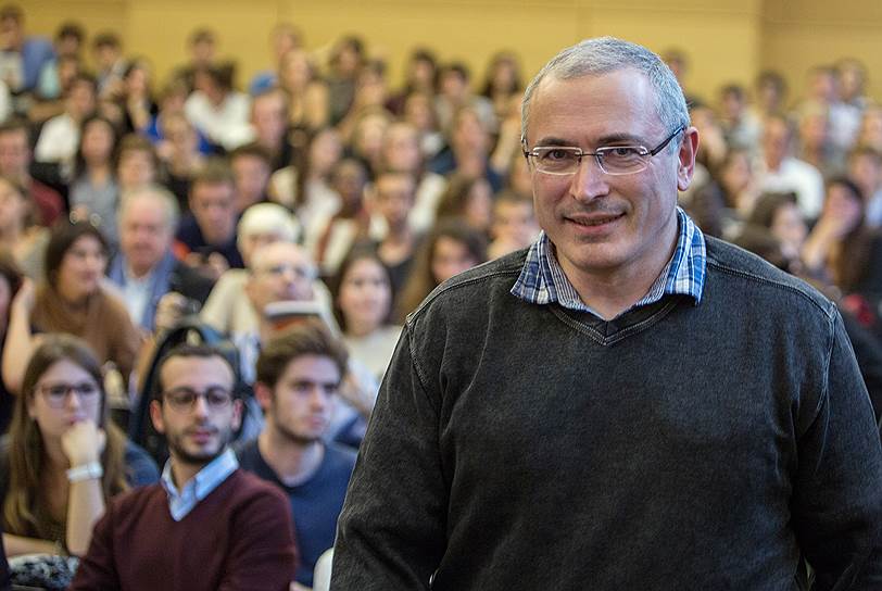 Бывший председатель правления НК «ЮКОС» Михаил Ходорковский