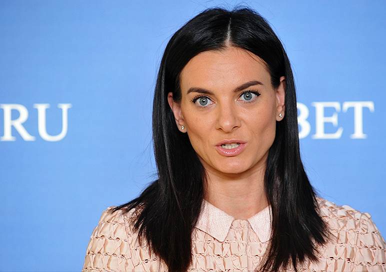 Двукратная олимпийская чемпионка по пражкам с шестом Елена Исинбаева 
