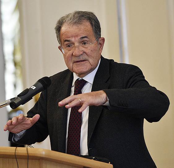 Бывший премьер-министр Италии, экс-председатель Еврокомиссии Романо Проди 