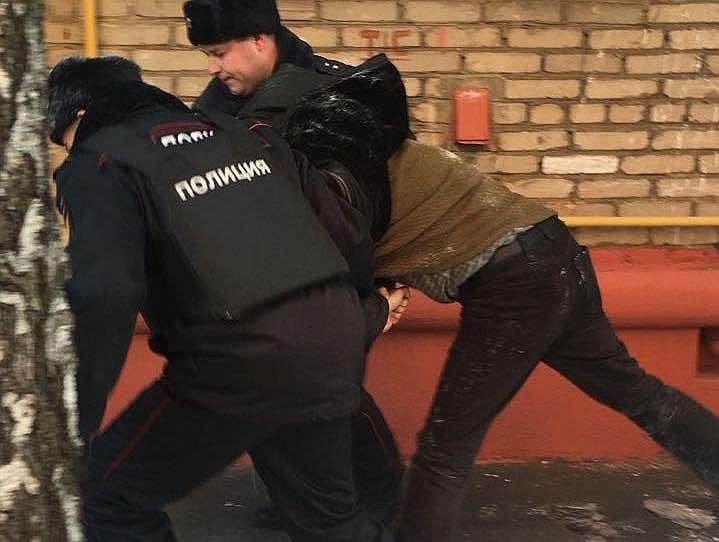 Задержание гражданского активиста Марка Гальперина