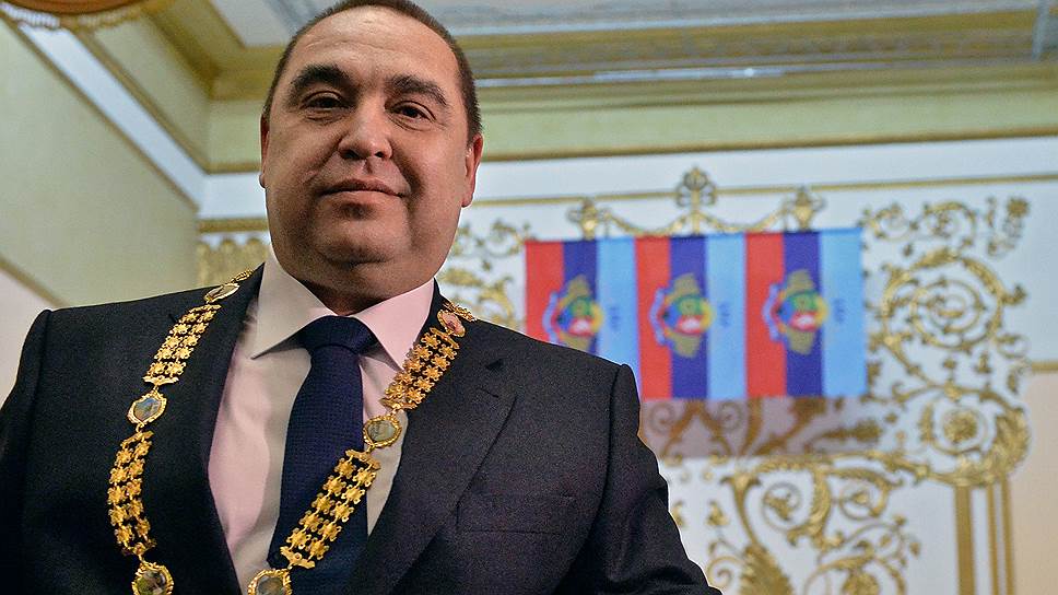 Глава самопровозглашенной Луганской народной республики Игорь Плотницкий 