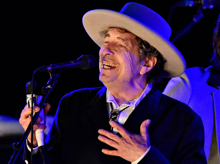 Американский музыкант Боб Дилан