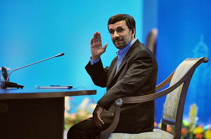Кандидат в президенты Ирана Махмуд Ахмадинежад