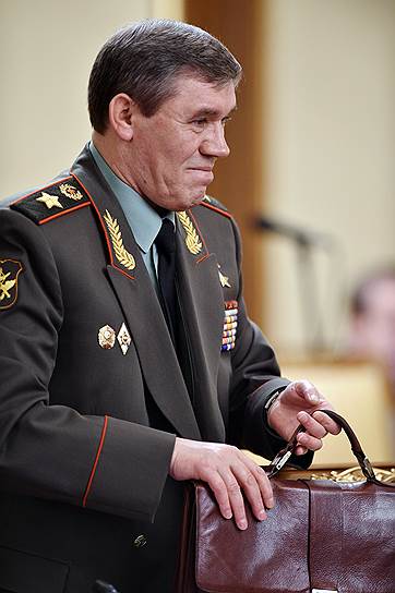 Начальник Гештаба вооруженных сил России Валерий Герасимов