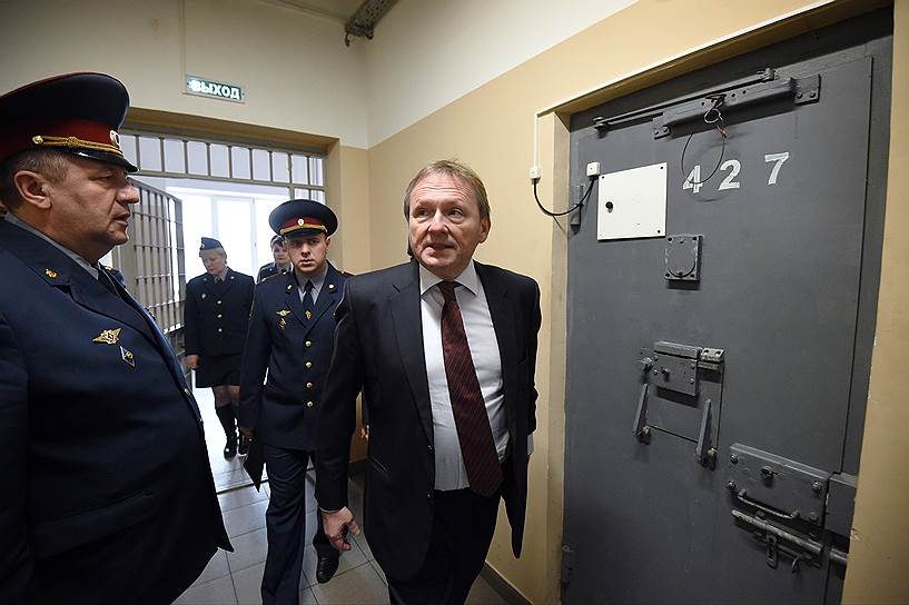 Уполномоченный при президенте РФ по защите прав предпринимателей Борис Титов (справа)