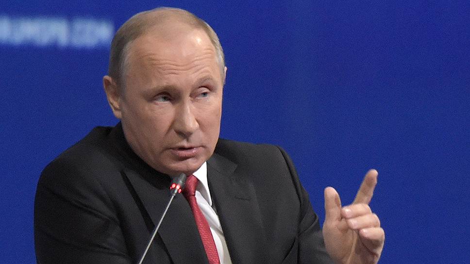 Президент России Владимир Путин 