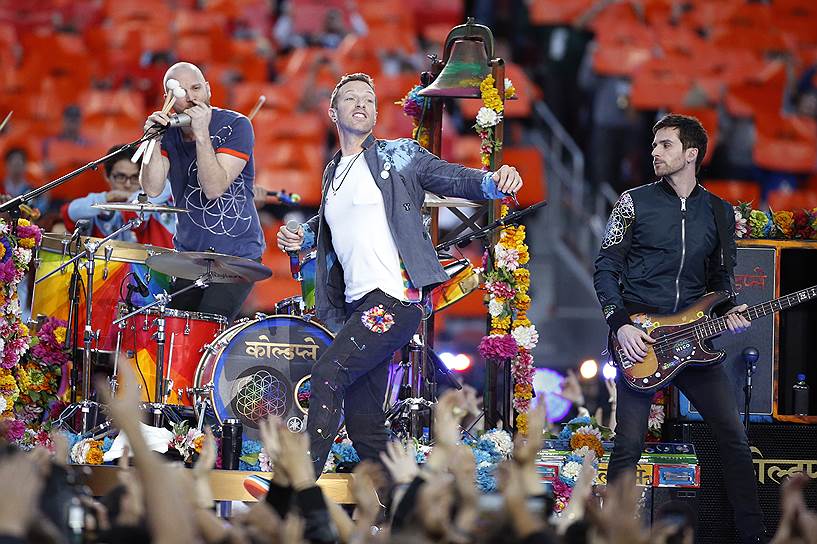 8 место. Группа Coldplay, $88 млн