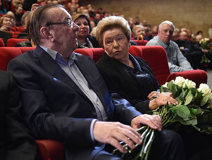 Бывший советник президента России Владимир Шевченко и вдова первого президента России Наина Ельцина 