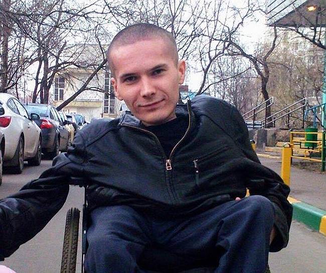 Осужденный за разбой инвалид Антон Мамаев 