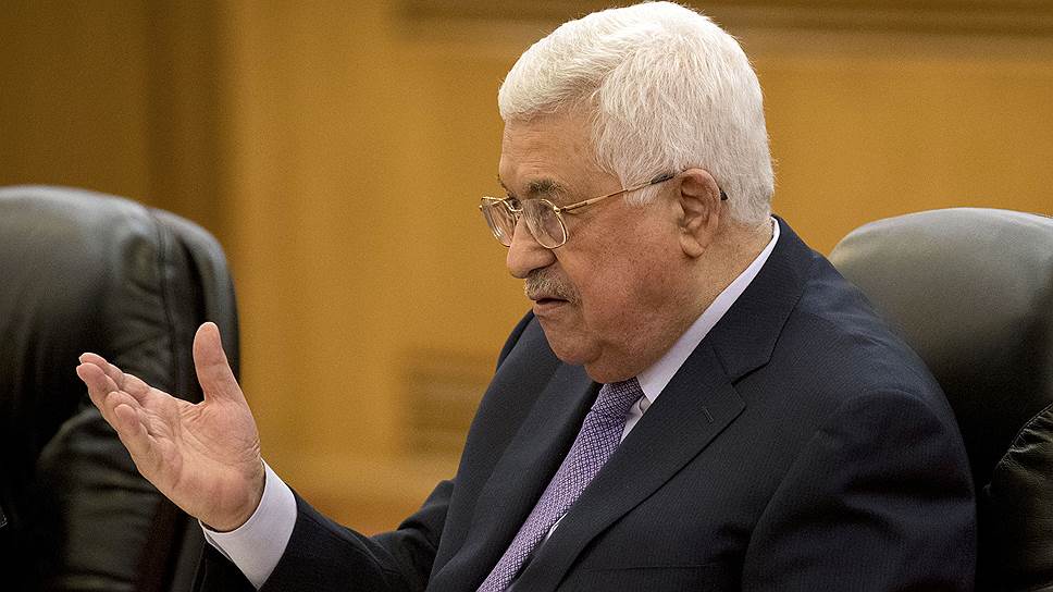 Глава Палестниской национальной администрации Махмуд Аббас