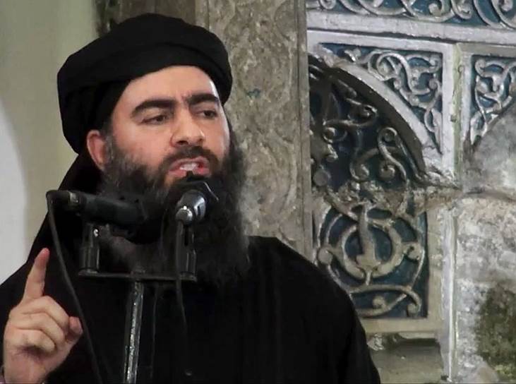 Лидер террористической организации «Исламское государство» Абу Бакр аль-Багдади 
