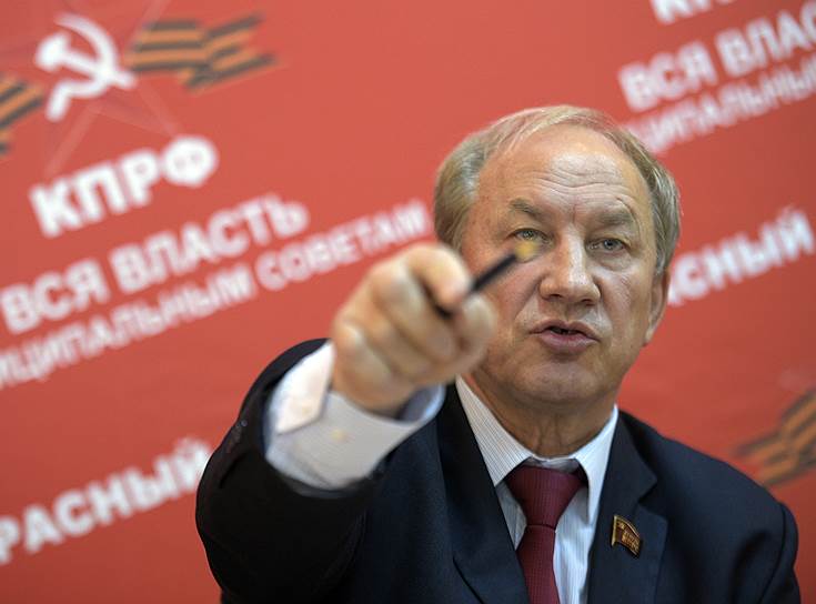 Заместитель председателя ЦК КПРФ, депутат Госдумы Валерий Рашкин