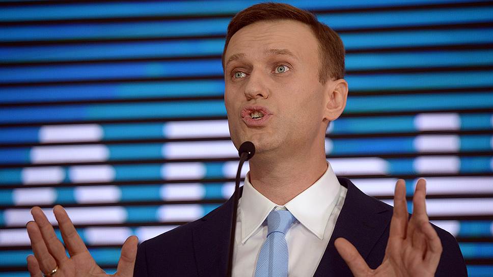 Политик Алексей Навальный