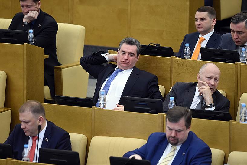 Депутат от ЛДПР Леонид Слуцкий