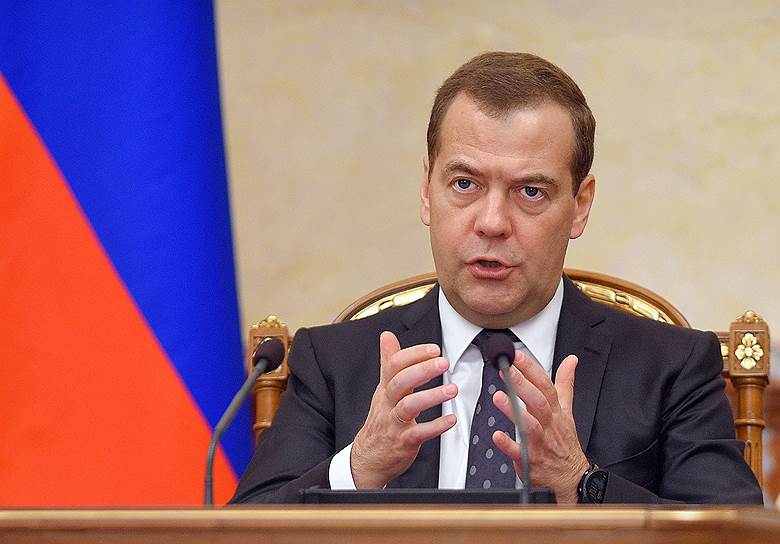  Председатель правительства России Дмитрий Медведев