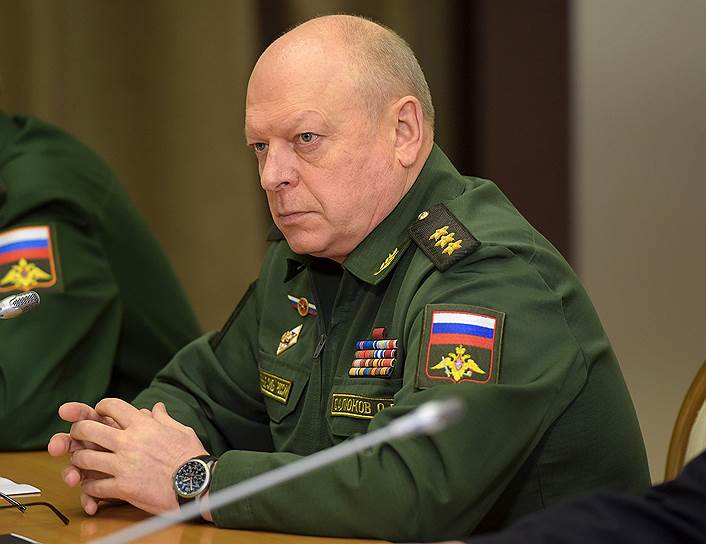 Главнокомандующий Сухопутных войск России Олег Салюков