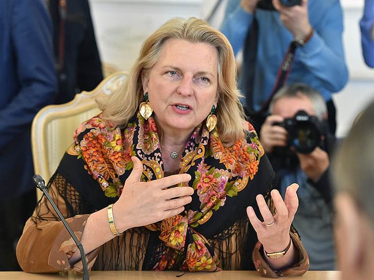 Министр иностранных дел Австрийской Республики Карин Кнайссль