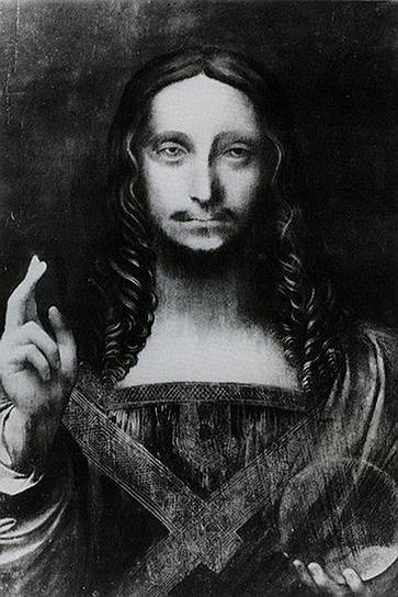Репродукция картины Леонардо Да Винчи &quot;Спаситель мира&quot;