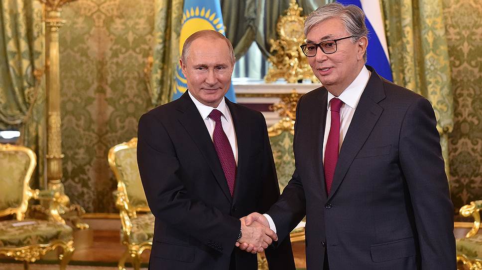 Путин и Токаев обсудили сотрудничество России и Казахстана - Новости – Мир  – Коммерсантъ