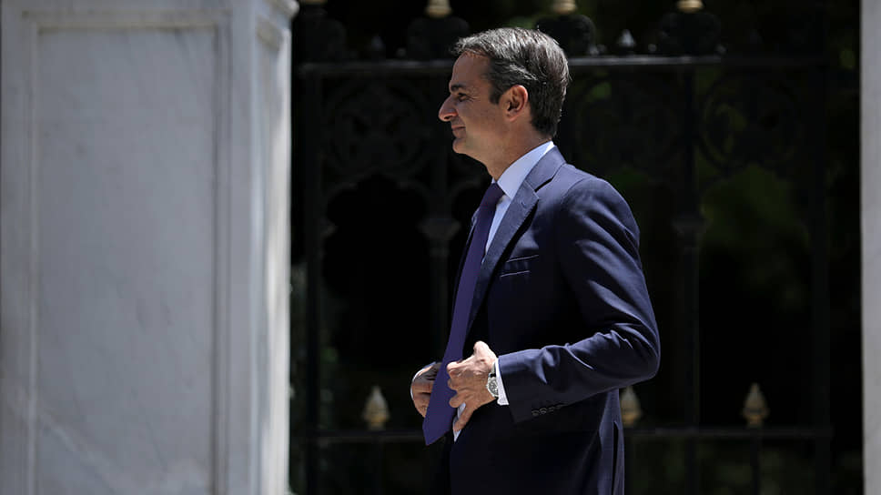 Новый премьер-министра Греции Кириакос Мицотакис