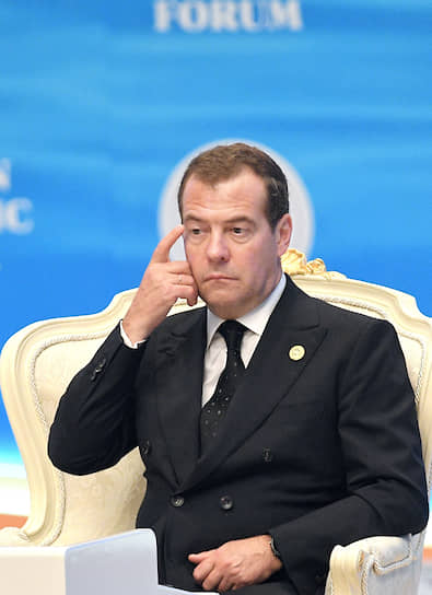 Премьер-министр России Дмитрий Медведев