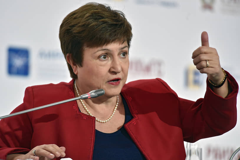 Кристалина Георгиева стала единственным кандидатом на пост главы МВФ -  Новости – Экономика – Коммерсантъ