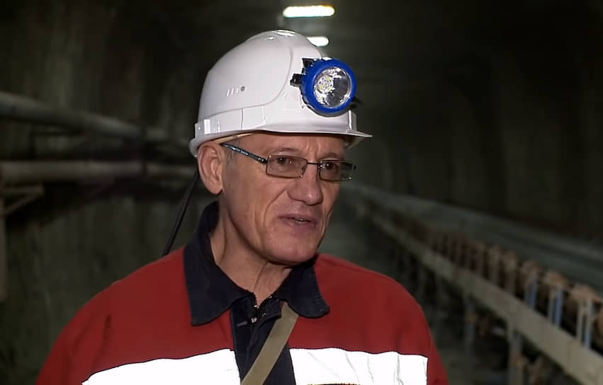 Бывший начальник подземного рудника «Мир» Алексей Бурксер