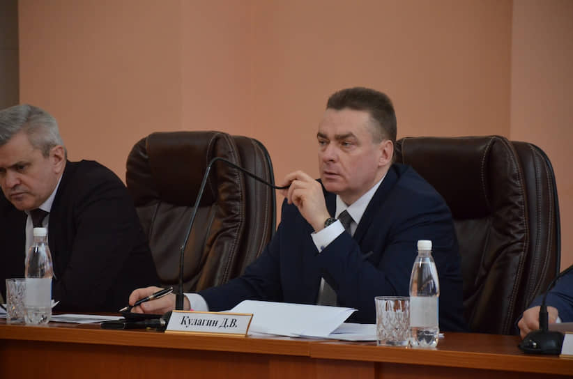 Глава Оренбурга Дмитрий Кулагин (справа)