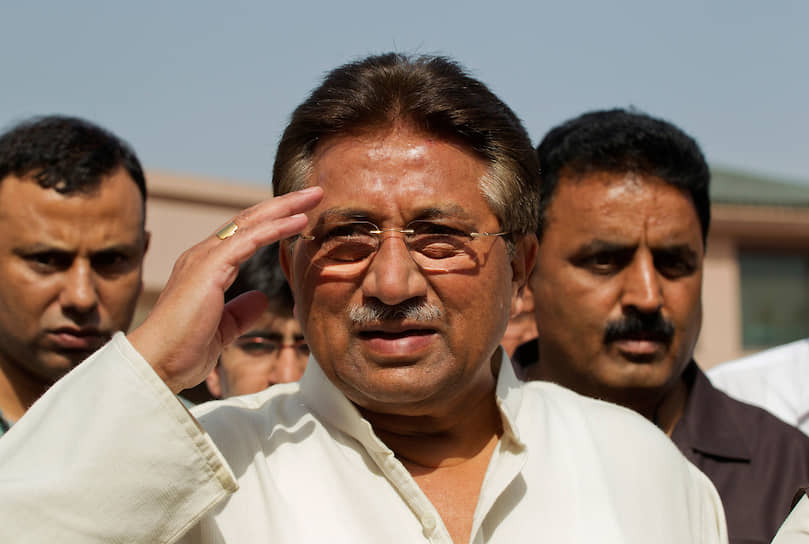 Бывший президент Пакистана Первез Мушарраф