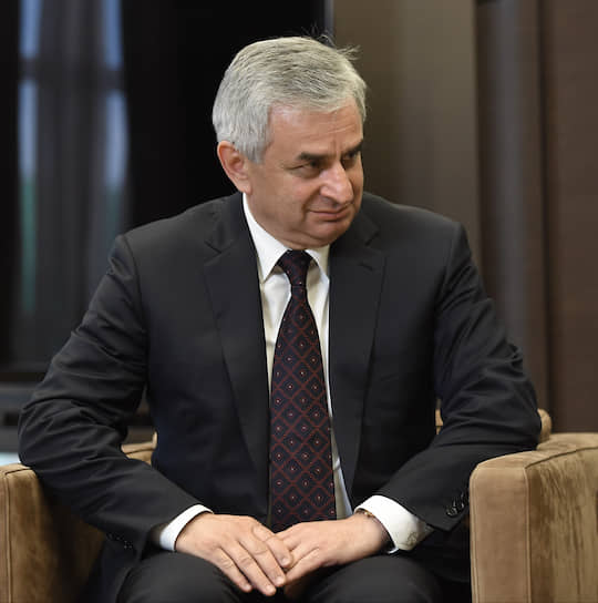 Президент Абхазии Рауль Хаджимба