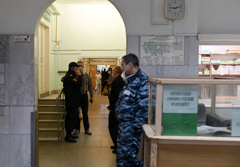 Омская больница скорой медицинской помощи №1, где находится Алексей Навальный