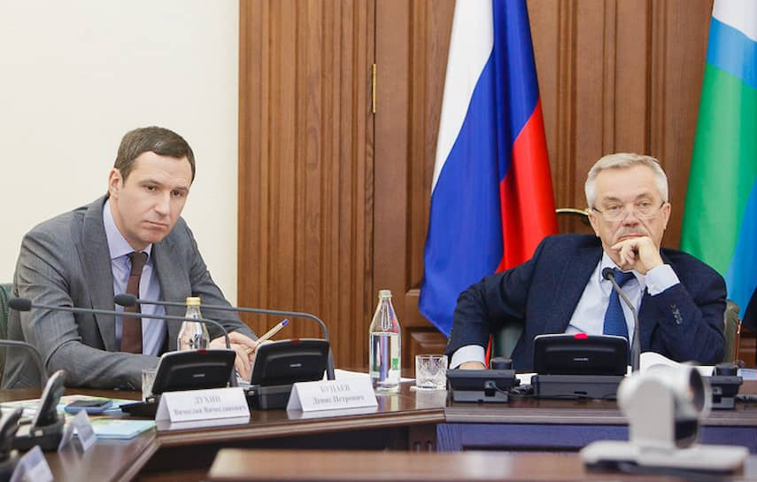 Денис Буцаев (слева) и Евгений Савченко