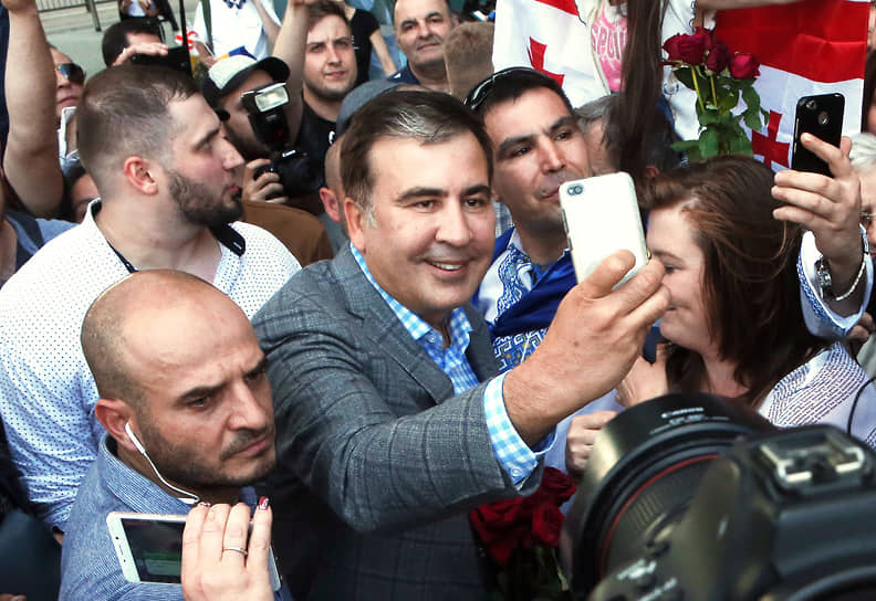 Бывший президент Грузии Михаил Саакашвили