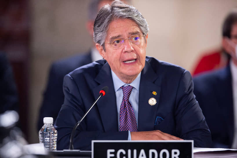 Президент Эквадора Гильермо Лассо