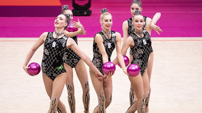 Сборная России завоевала золото чемпионата мира по художественной гимнастике в групповом многоборье
