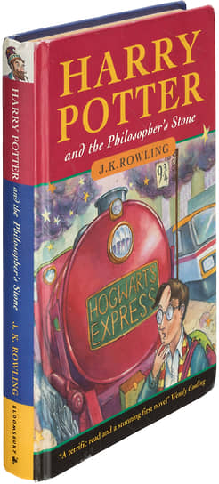 Первое издание «Гарри Поттера» в твердой обложке, 1997 год