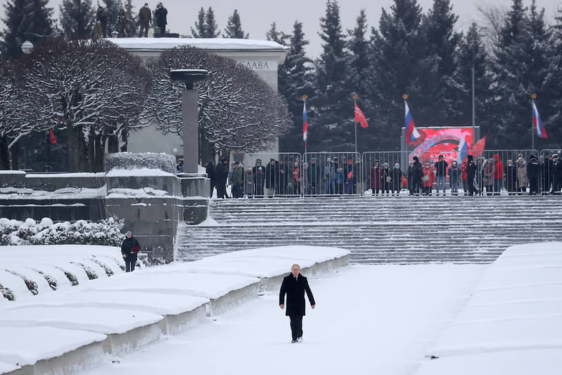 Путин в спб фото