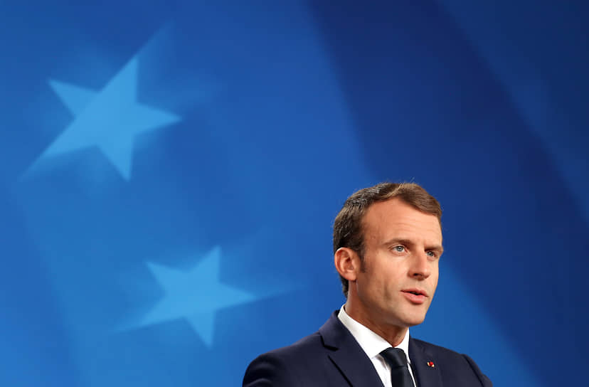 Президент Франции Эмманюэль Макрон
