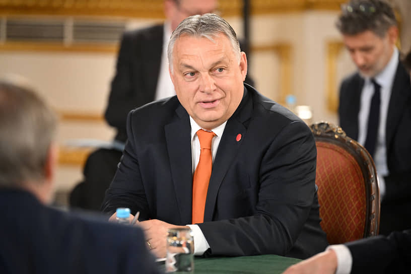 Премьер Венгрии Виктор Орбан 