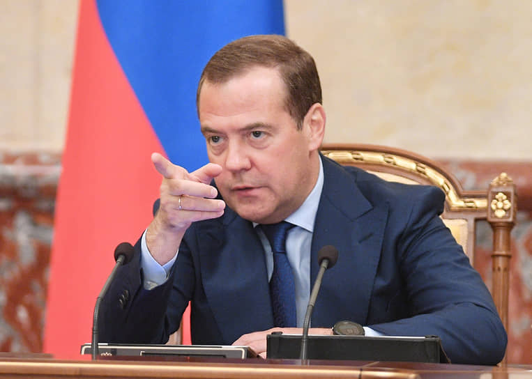 Замглавы Совета безопасности России Дмитрий Медведев в 2019 году