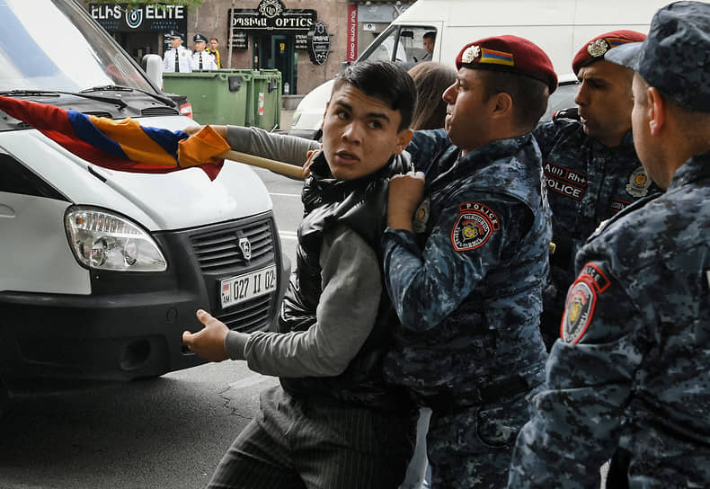 Протесты в Армении